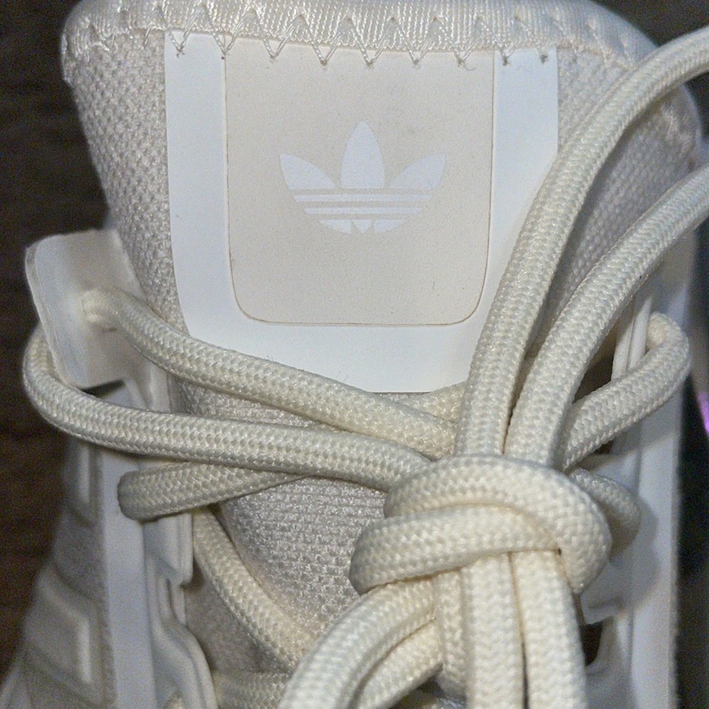 Adidas NMD_R1 J Core White Iridescent blue athletic youth/women shoes NWT - Picture 8 of 12